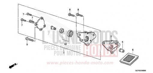 POMPE A HUILE CRF70F4 de 2004